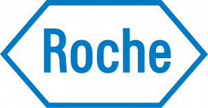 Logo van Roche, sponsor van studie en website.